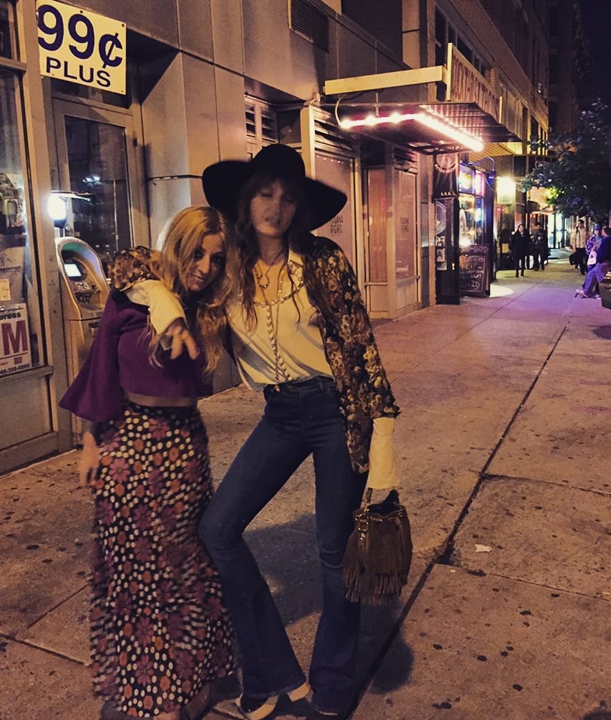 Florence alongside Isa on instagram! Happy Birthday to the beautiful and talented Isabella Summers! 