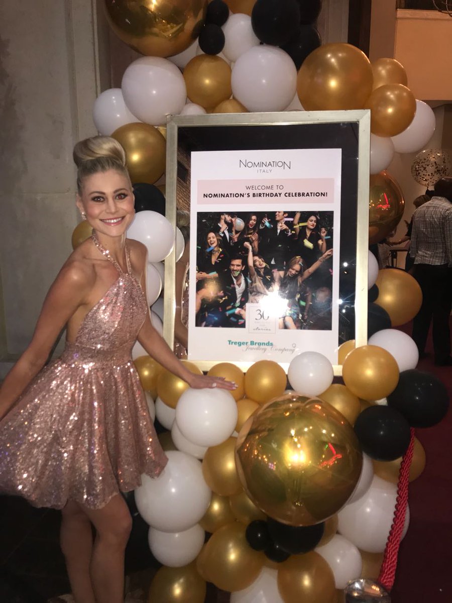 IlzeSaunders's tweet photo. Celebrating @NominationItaly #Nomination30 Birthday party at @tsogosun La Toscana! ♡ https://t.co/DRjzqKUo9n