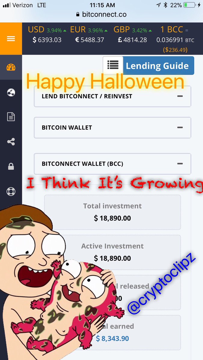 CryptoClipz's tweet photo. Day 55 and it is a Happy Happy Happy Halloween to all #botconnect #daily #reinvest https://t.co/YodTFa2O3o