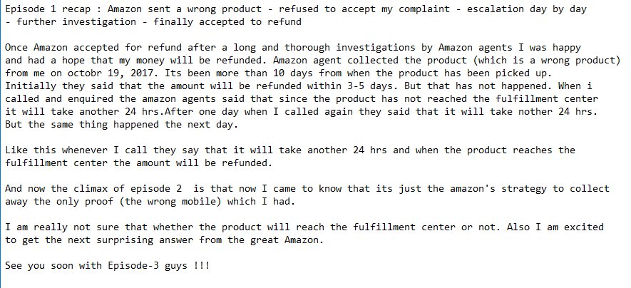 itsme_shank's tweet image. @amazonIN Hey Folks....Welcome to the Episode 2 of AmazonBetrayedMe
For Episode 1 refer 
#SayNoToAmazon