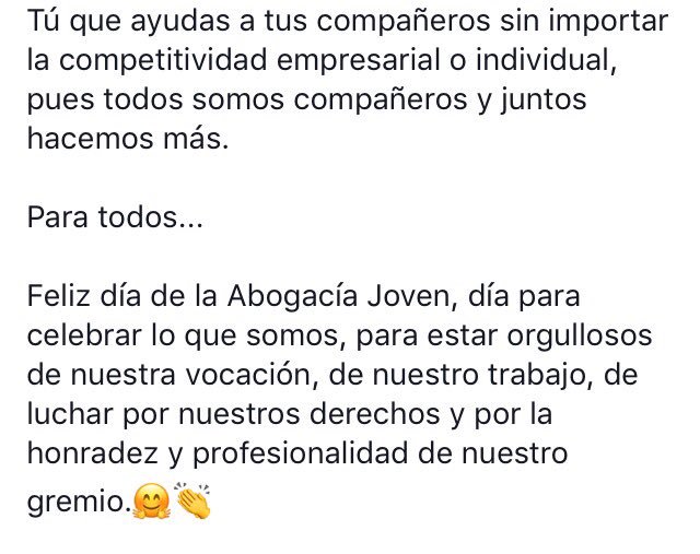 JMEQCadiz's tweet photo. ⚖️"Eh joven abogado..."

Dedico estas líneas a mis compañeros por nuestro día, el de la Abogacía Joven. 🤗#DAJ2017 

https://t.co/lmS7SwuvLO https://t.co/c8GkSpLdQG