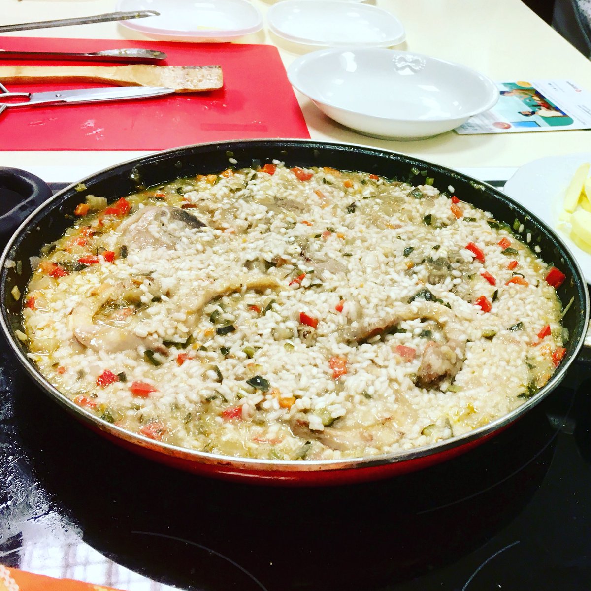 Prontito probaremos el risoto de Ternasco de Nati!!!