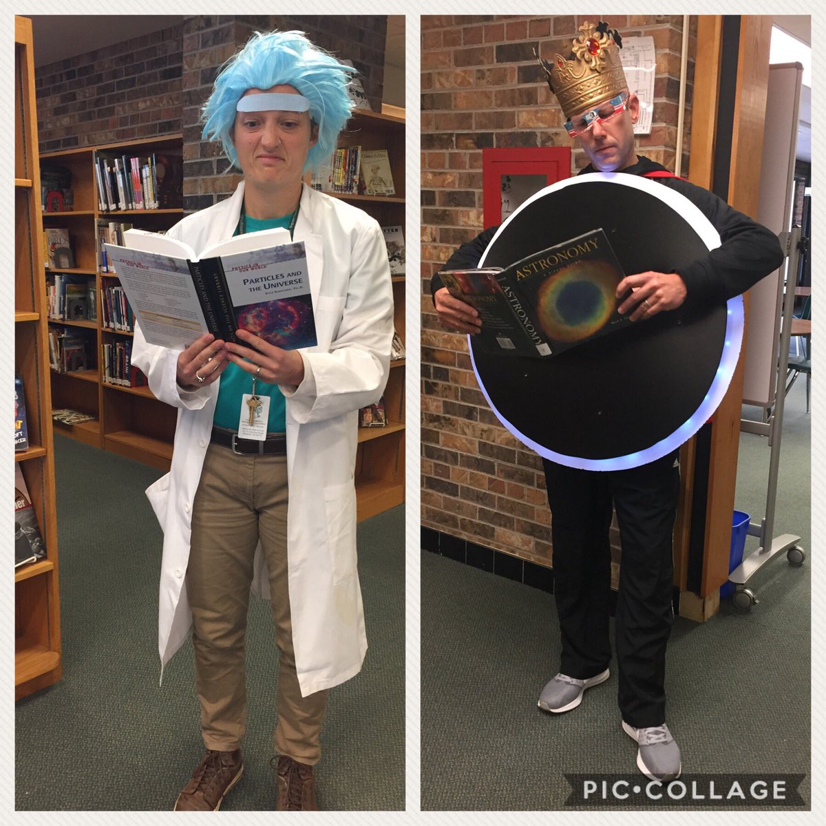 jmm_library's tweet photo. Happy Halloween! Come get your photo taken today that represents your costume! #halloween #highschool #highschoollibrary #wearejmm https://t.co/yuWhilbGt9