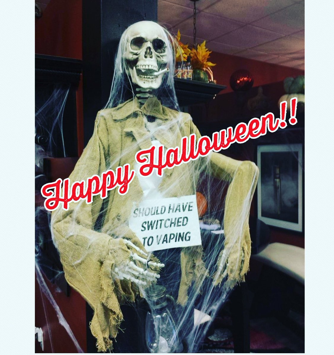 Vapey Halloween!! From all of us at Nice Vapor have a safe and fun night!