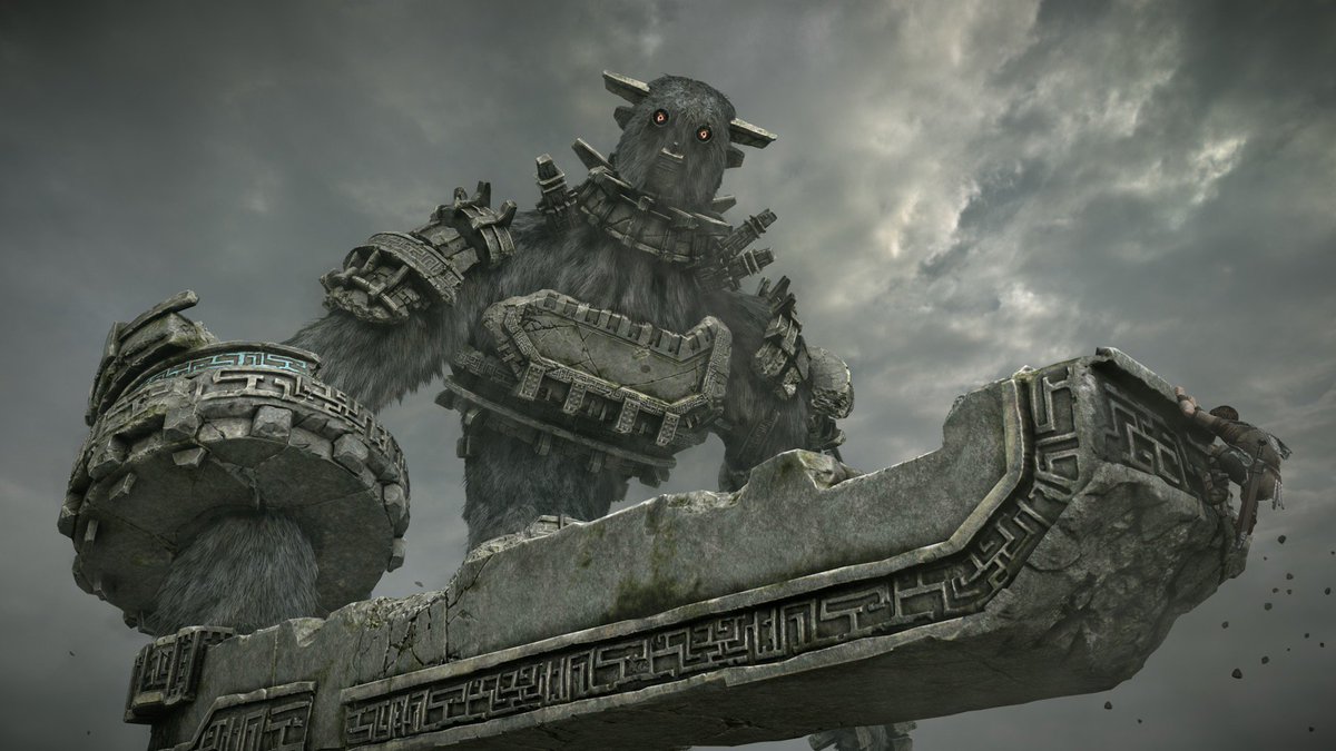 PlayStation's tweet photo. Shadow of the Colossus PS4 launches February 6, 2018. Watch the opening here: https://t.co/Pp8Apv8PUF https://t.co/jFlax5r1Mi