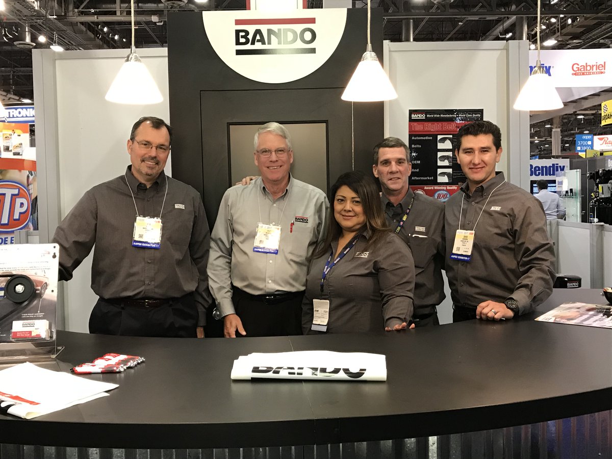 BandoUSAInc's tweet photo. Come to our @AAPEXShow booth #4457 and Enter to Win an Apple Watch! #AAPEX2017 #BandoUSAInc #WinAppleWatch https://t.co/gtGm4dwsOB