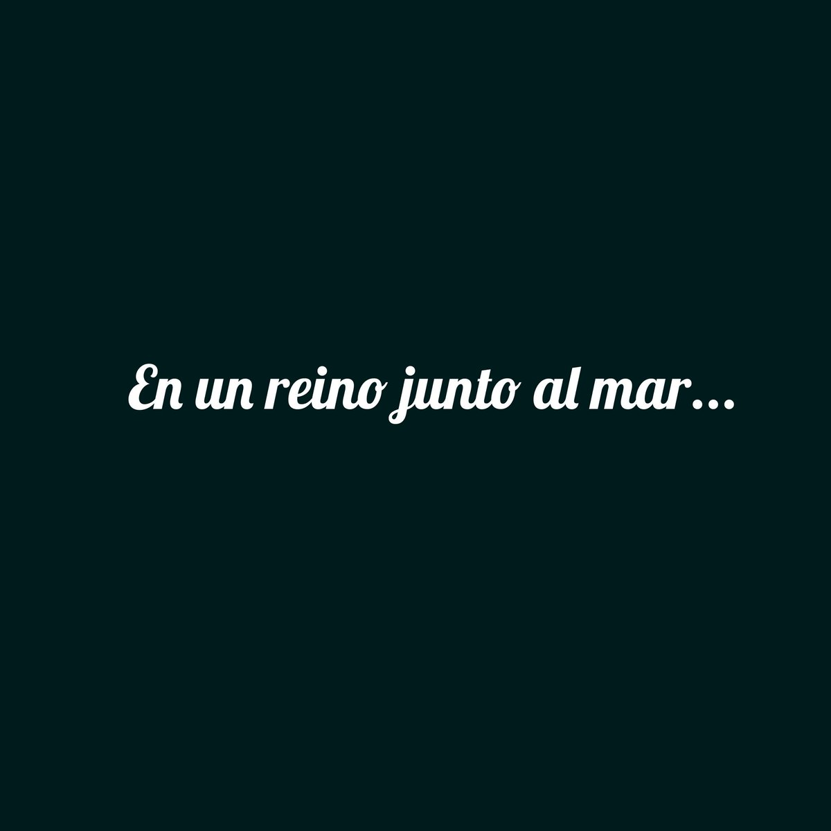 ohcapitan_'s tweet photo. "Hace muchos, muchos años,
en un reino junto al mar,
vivó una dama a la que quizá conozcas
por el nombre de Annabel Lee." https://t.co/derv5ZYcen