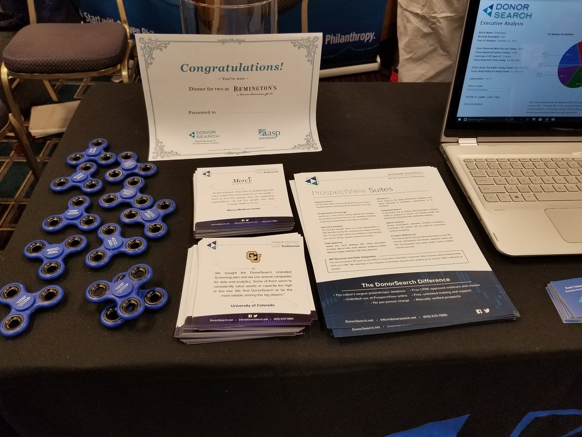 SarahTed514's tweet photo. Enter to win $100 dinner for two at Remington! @DonorSearch @advserv #AASP17 https://t.co/rrP2VtkCQE