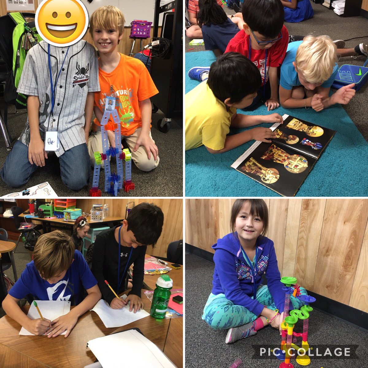 Loving our first indoor recess in our new room! #creechpride