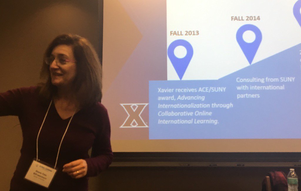 ACE_CIGE's tweet photo. Xavier U's COIL journey began with @ACE_CIGE @sunycoilcenter Intzn through Technology Award 2013 #GlobalLearning17 https://t.co/jwe4QEfMw8