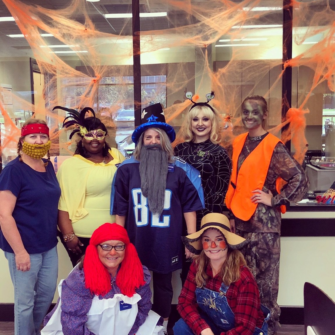 PhoenixPT1's tweet photo. Happy Halloween from the girls of Phoenix Physical Therapy! 🎃🕸 #physicaltherapy #occupationaltherapy #tennesseeorthopedics https://t.co/bntxIZC8be