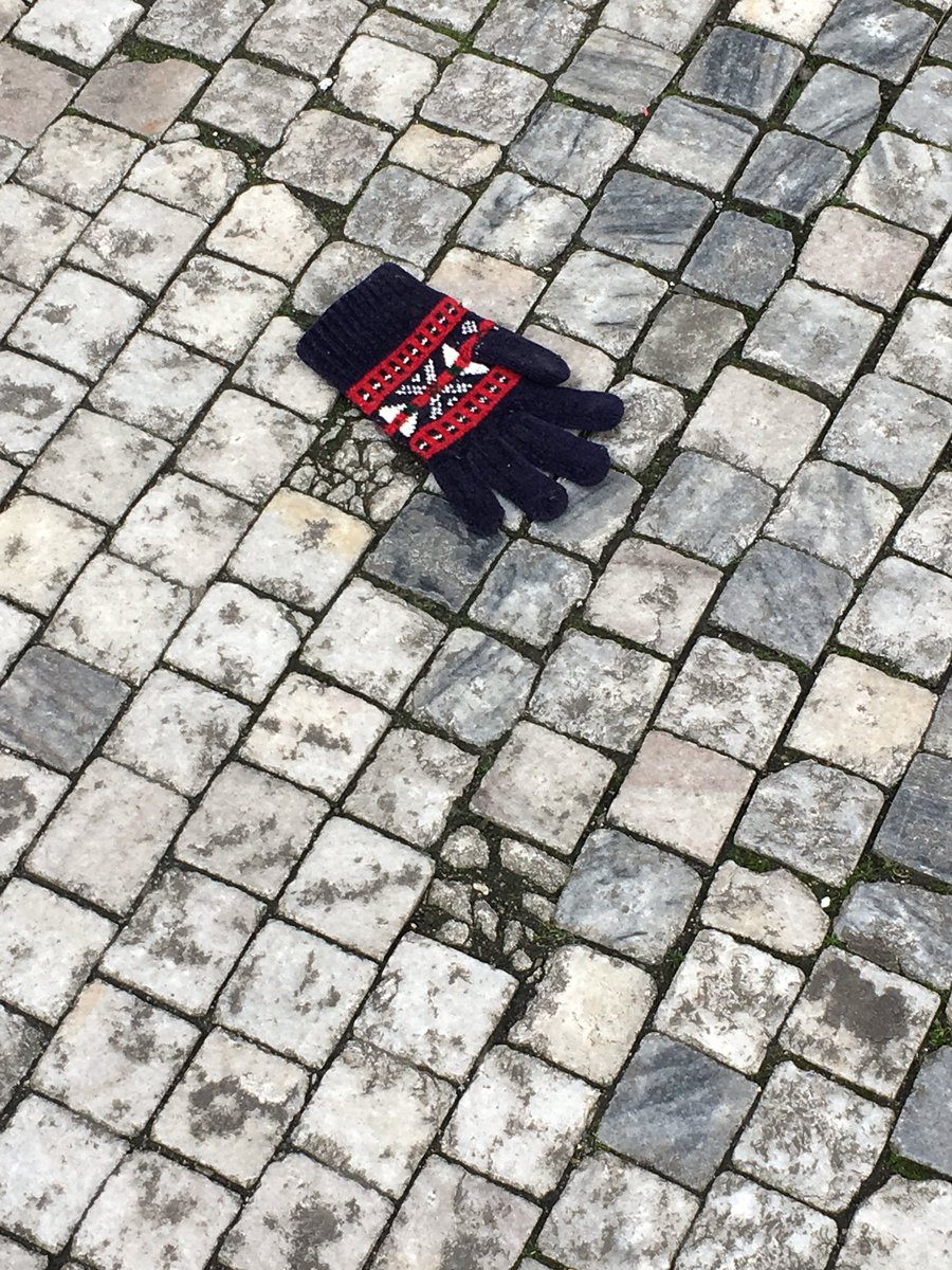 It’s that time of year again #Imback #Lonleygloves however I am in #Prague 2 lonely gloves here today