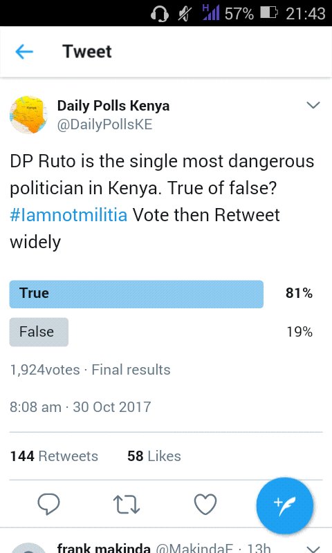 It's wise to shut that fuck up at times, if you don't things like this happen.. #GainWithXtianDela #Iamnotmilitia #Decision2017 #KenyaPoll