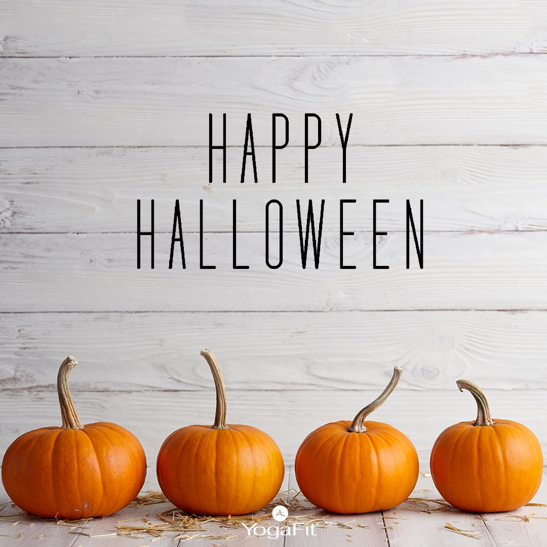 If you've got it, haunt it. Happy Halloween from YogaFit!