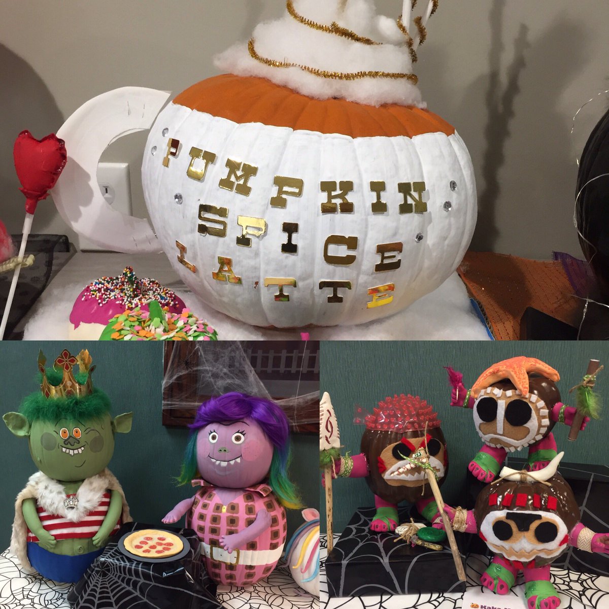 JustPlantDesign's tweet image. @JustPlantDesign #HappyHalloween2017 #pumpkinspice #jackolantern