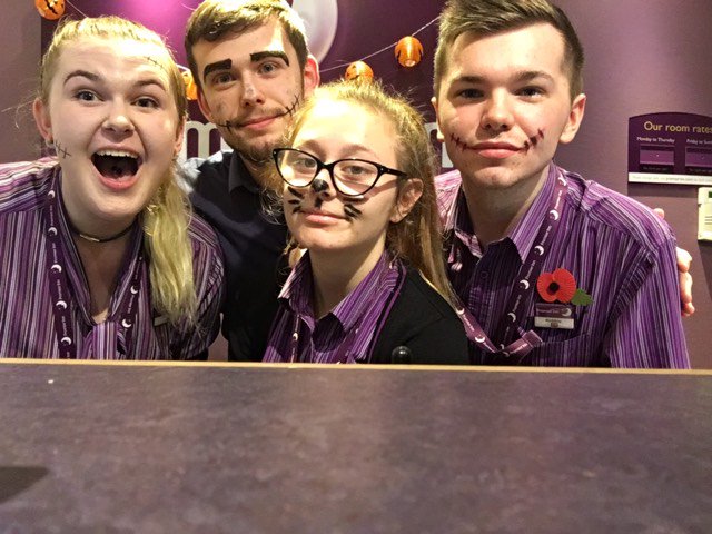 Halloweeen at Durham! #HappyHalloween