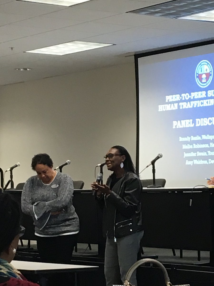 WSL_Institute's tweet photo. @gacjcc Peer to Peer Direct Care Summit hosted by the Ga Statewide Human Trafficking Task Force WG 7 #selfcare #trainingforservingdmst https://t.co/2fDZRvUYR5