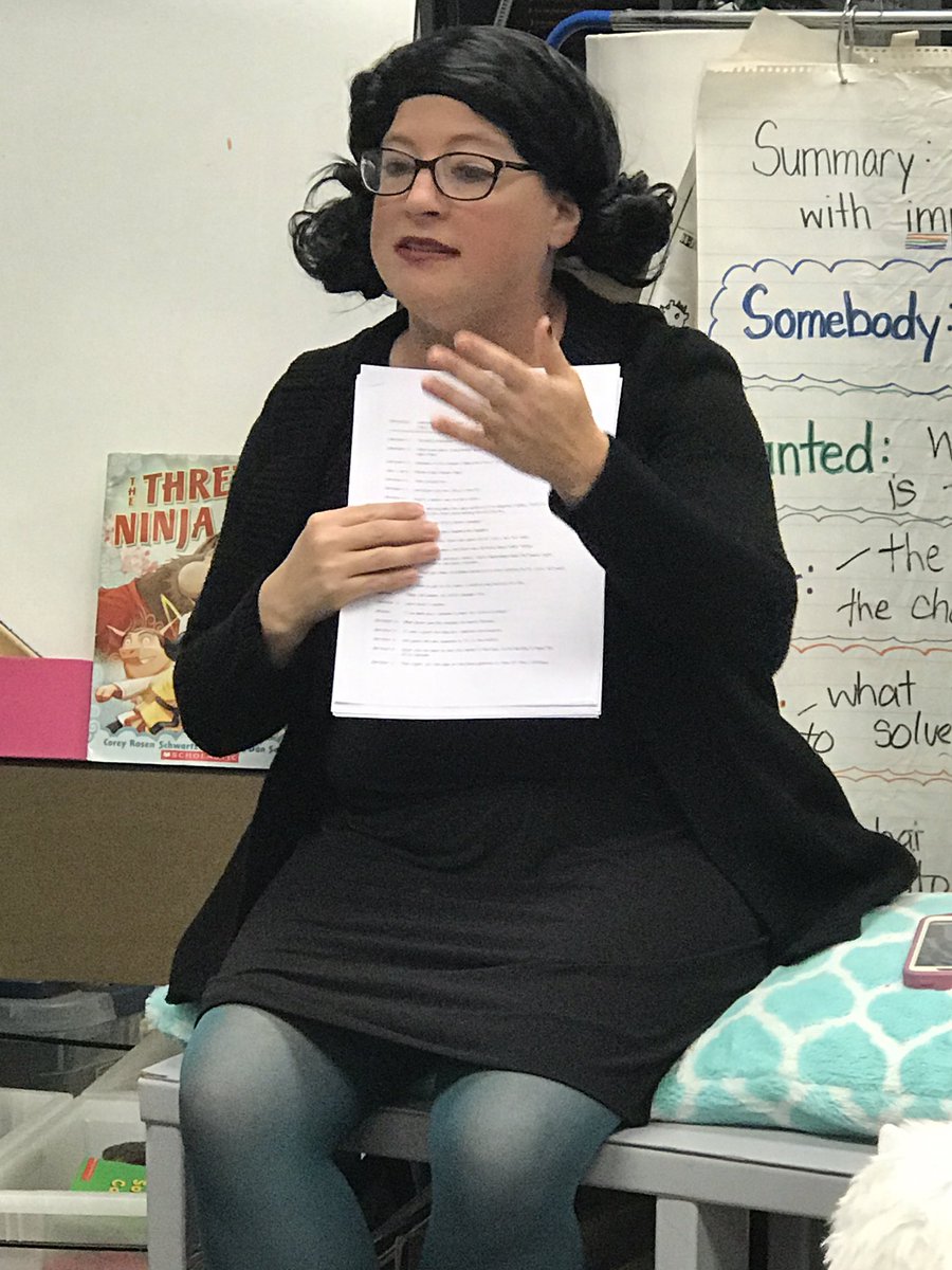 GinnyGills's tweet photo. Even our teachers enjoy dressing up on this special day. #imcucps https://t.co/JY49sIi3zO