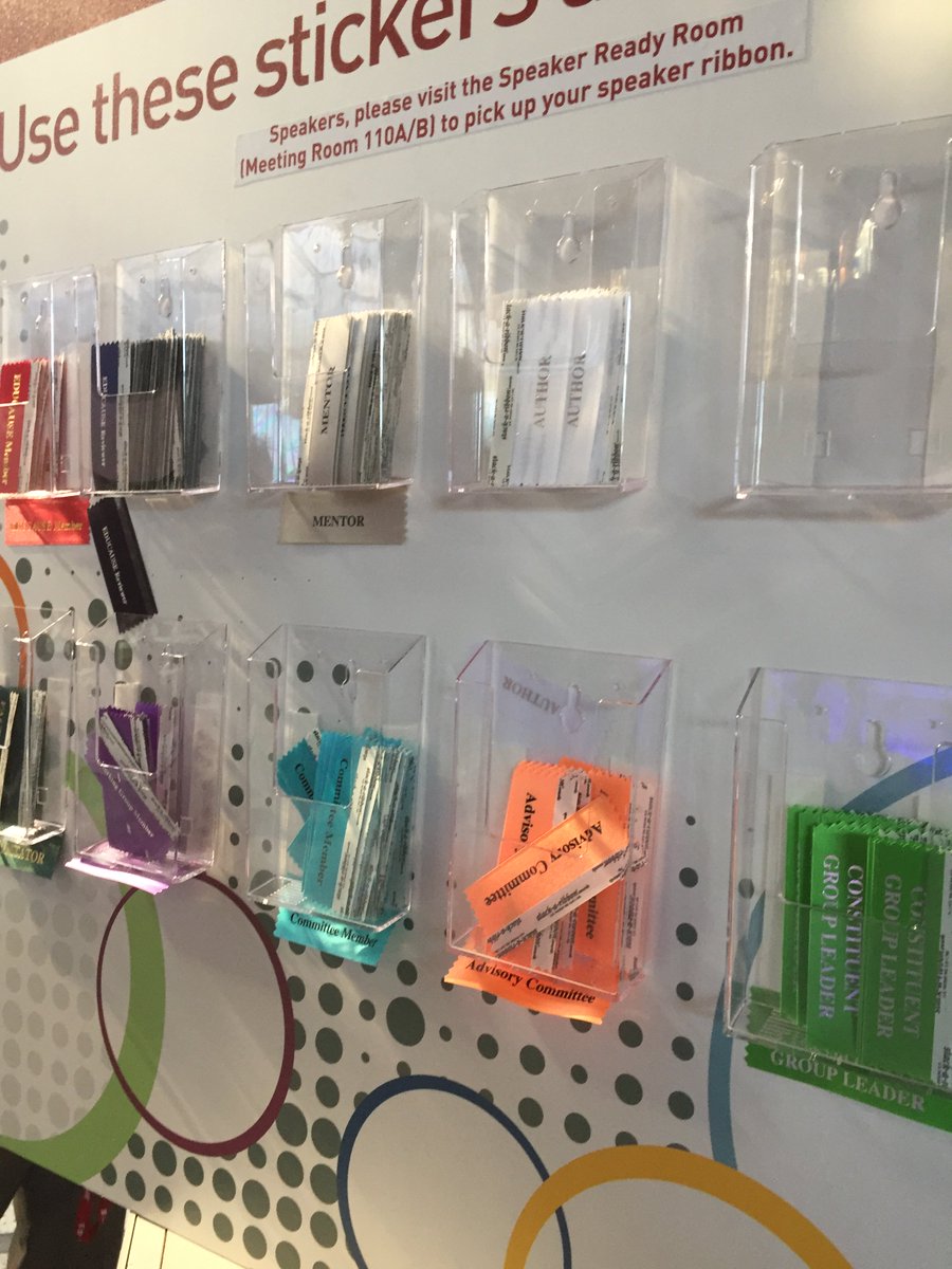 PatrickStoddart's tweet photo. Really #EDU17 ?No EI alumni,no conf review ribbon…a lot less than prior years!will be a sad stubble of a badge beard https://t.co/18NxY6a51K