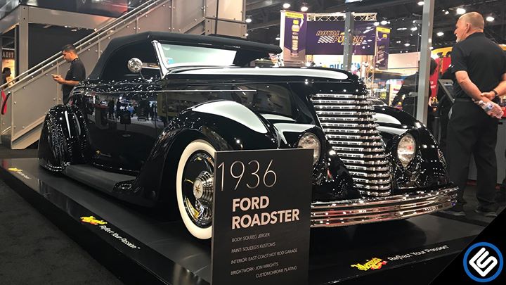 RallySportTweet's tweet photo. Just had to stare and drool over this 1936 Ford Roadster at the Meguiar's booth! https://t.co/m7TrL37pmz #RallySportDirect #LifeIsTooShortTo https://t.co/Ja6tT0a28d