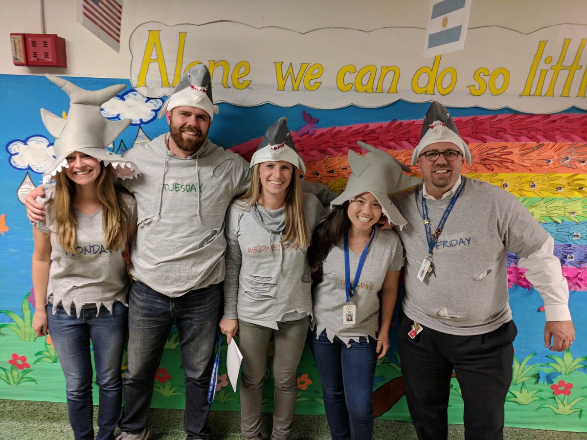 Shark week! Happy Halloween Barrett! #kwbpride @dredding_arlva @BarrettThinks <a href="/KWBCounselor/">Afton Cordoba</a> @akaMrLumberjack