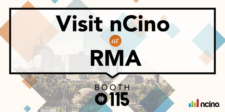 JuliaDBowen's tweet photo. Headed to Boston for the @RMAHQ Conference? Plan to visit @ncino at Booth #115 and learn more about our innovative cloud banking solution. https://t.co/kIPpuwleQJ