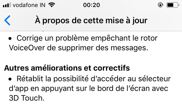 govified's tweet photo. The 3D touch app switcher is back!!!! 😍😍😍😍😍 (and no, IDC if you don't understand French.) #iOS11 #3DTouch #AppSwitcher #UX #UI https://t.co/QaO2xHQbj8