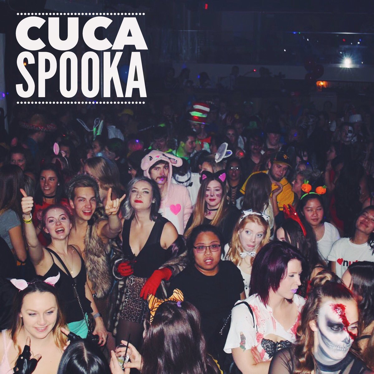CUE_CSA's tweet photo. Wild night team!!!! #CUCAspooka https://t.co/teFOA2e5V4