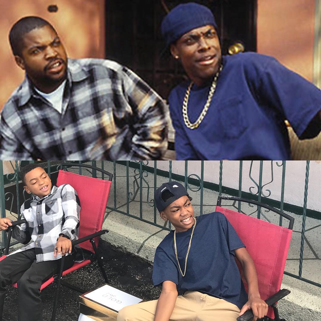 icecube's tweet photo. Y'all are too good 😂  Shoutout to everyone who's taggin me in their Halloween pics. https://t.co/em70IEgusH