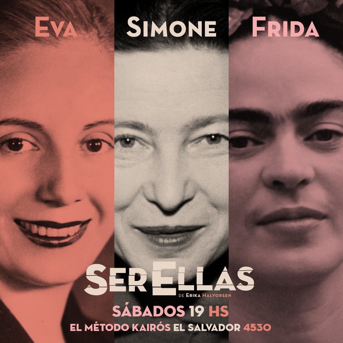 Ser_Ellas's tweet photo. Últimas 3 funciones del año! 🎭
Sábados 19hs en @ElMetodoKairos! 
Anticipadas -->  https://t.co/9287kjXO85 🎫🎫 https://t.co/tDScx4JC5k