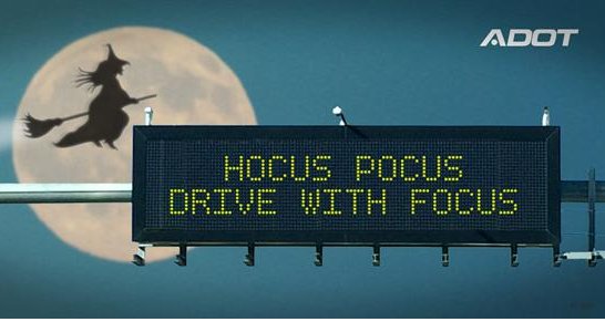 ArizonaDOT's tweet photo. Get an early start to get home this afternoon to avoid delays and be home for Halloween celebrations. 
https://t.co/GBfdjf3N0k https://t.co/NTeId30Wsw