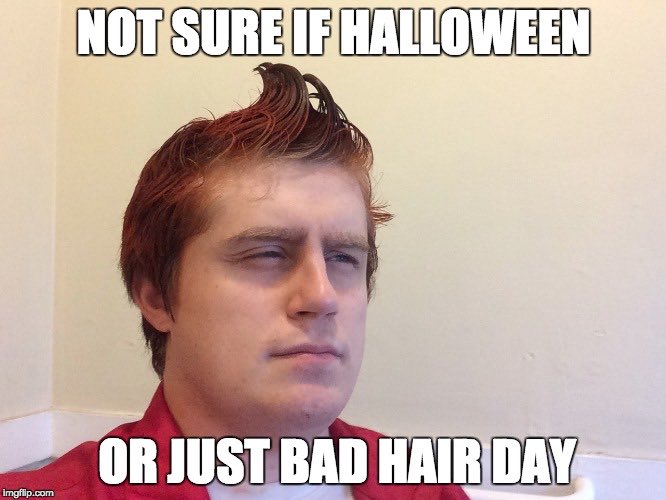 conor_holt's tweet photo. #HappyHalloween from the World of Tomorrow! #Futurama #FryMeme @TheBillyWest https://t.co/CH6Vn7HlFo