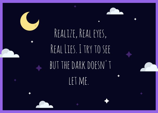 IsabellaE_NTHC's tweet photo. Blind to all. 
#NTHCVoice #NTCH10
 @NthSaucier @Janelle https://t.co/cFnlTZoevb