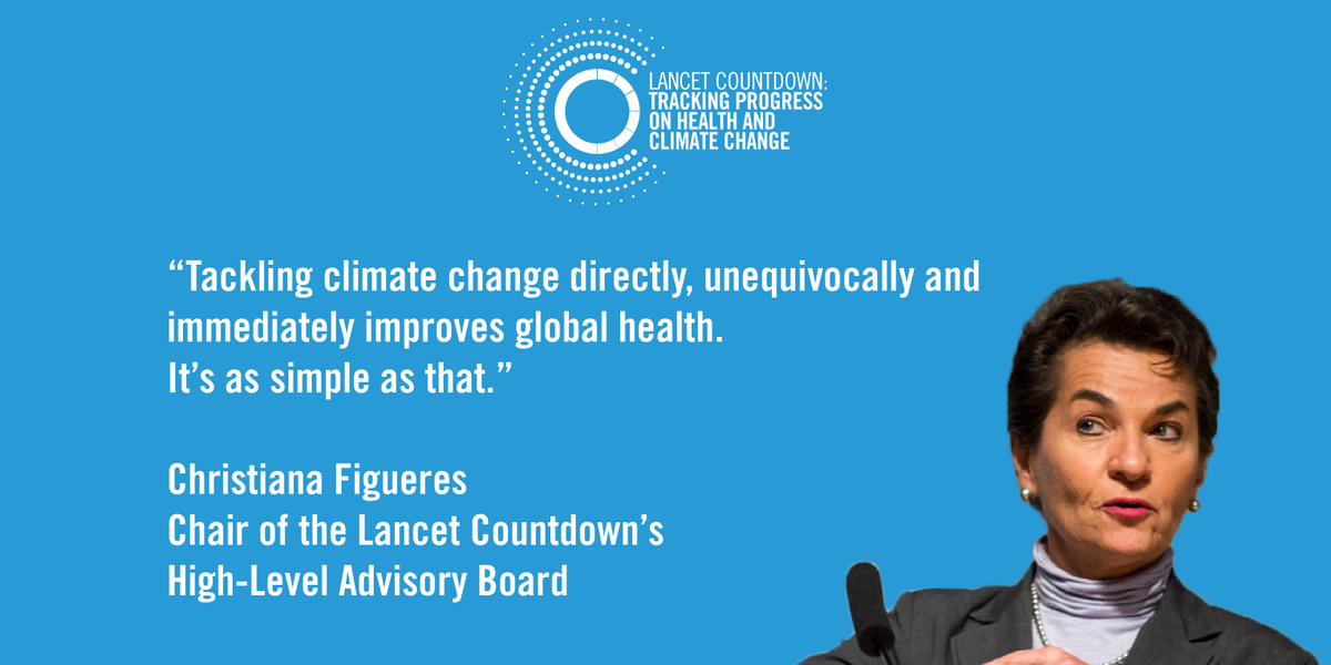 ClimateHealthCx's tweet image. Climate change is effecting health of millions. New @LancetCountdown report explains need for action bit.ly/lancetcountdown
