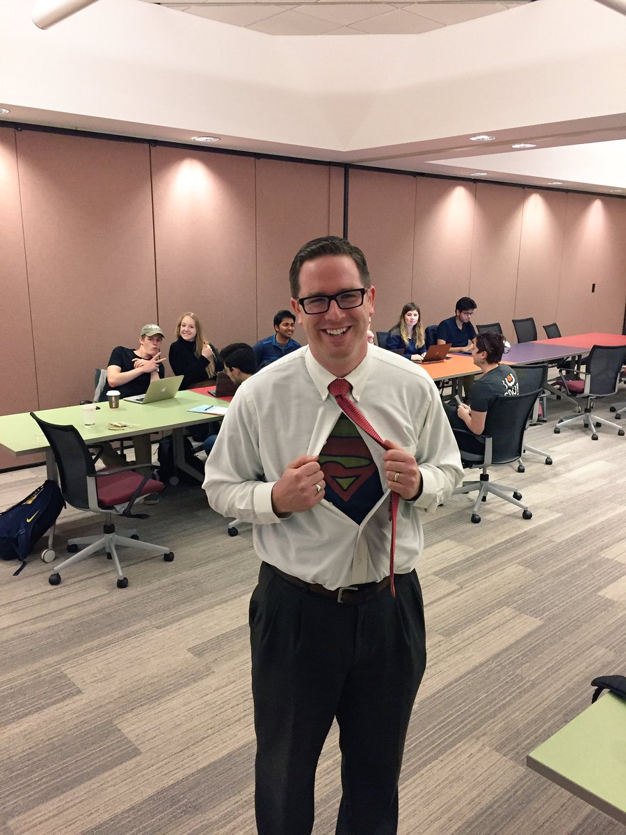 UMCFE's tweet photo. Happy Halloween from the #ELP class. @Gibson_Matt is the hero we don't deserve 🎃👻 https://t.co/K1PWRY14lx