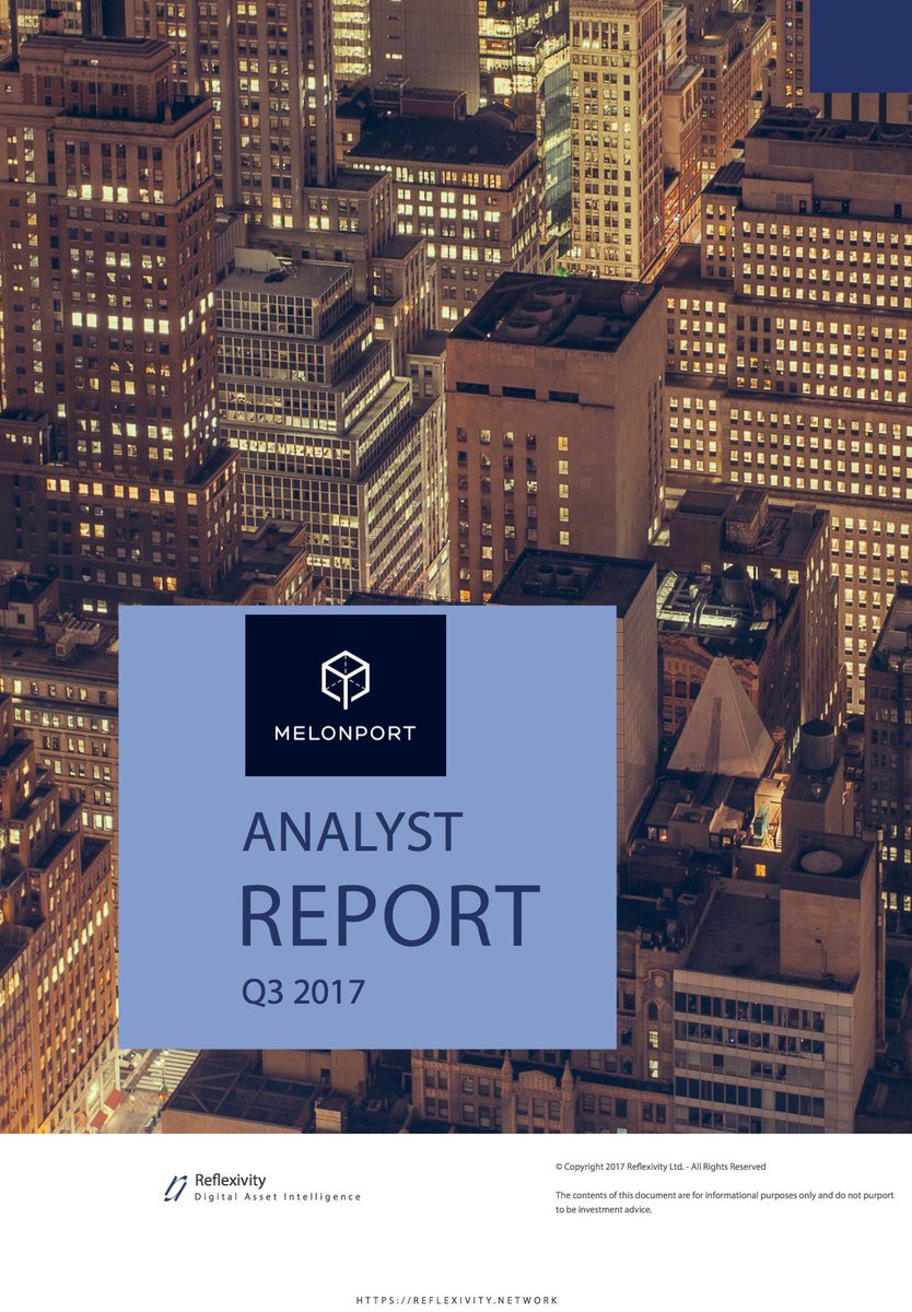 rflxvty's tweet image. Our Q317 analyst report on Melonport and the MLN token... reflexivity.network/public/assets/… #hedgefunds #Crypto #Blockchain #decentralized