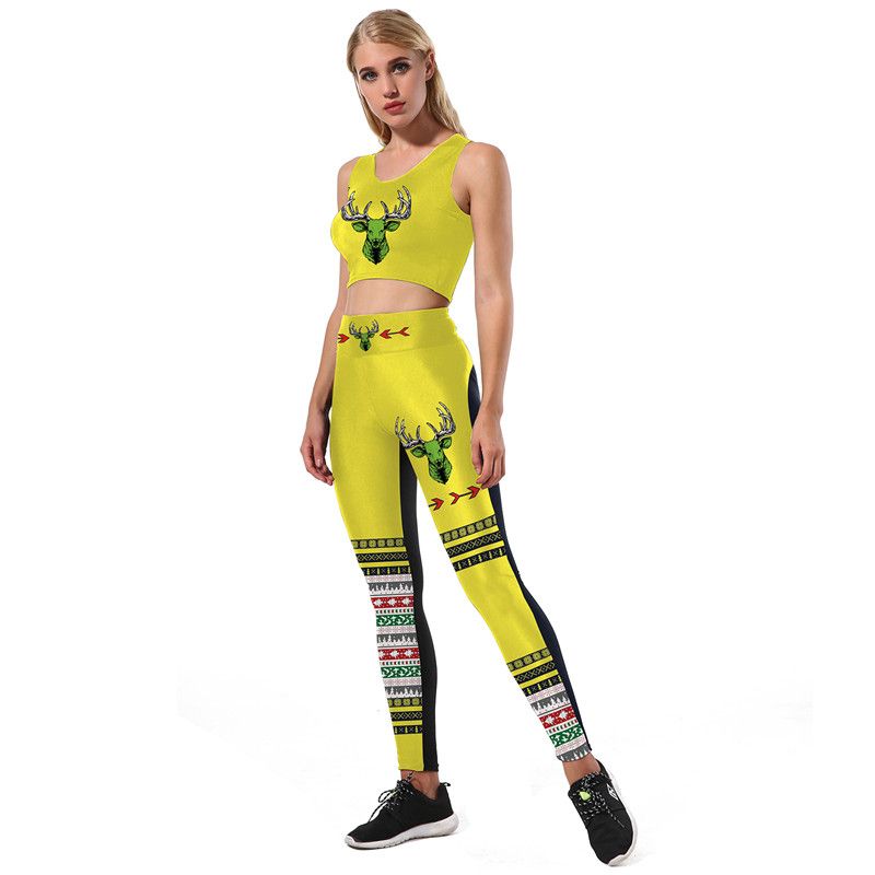 HappyJamboree's tweet photo. Reindeer Ugly Christmas Set – Crop Top and Leggings https://t.co/9L8d27sd7f https://t.co/CZ7qq4jQWB