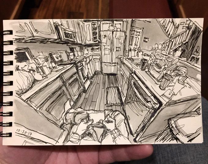 #inktober2017 day 30. The end is nigh! 