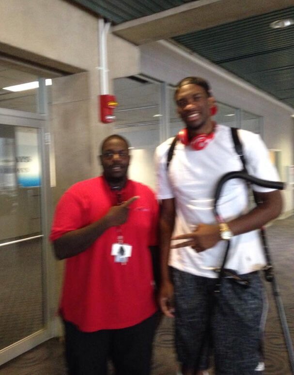 Duke19138's tweet photo. @JoelEmbiid I told him from day one if you love the city we goin to love u back 🙏🏿 my guy good guy @sixers https://t.co/MbkQIOxZSF
