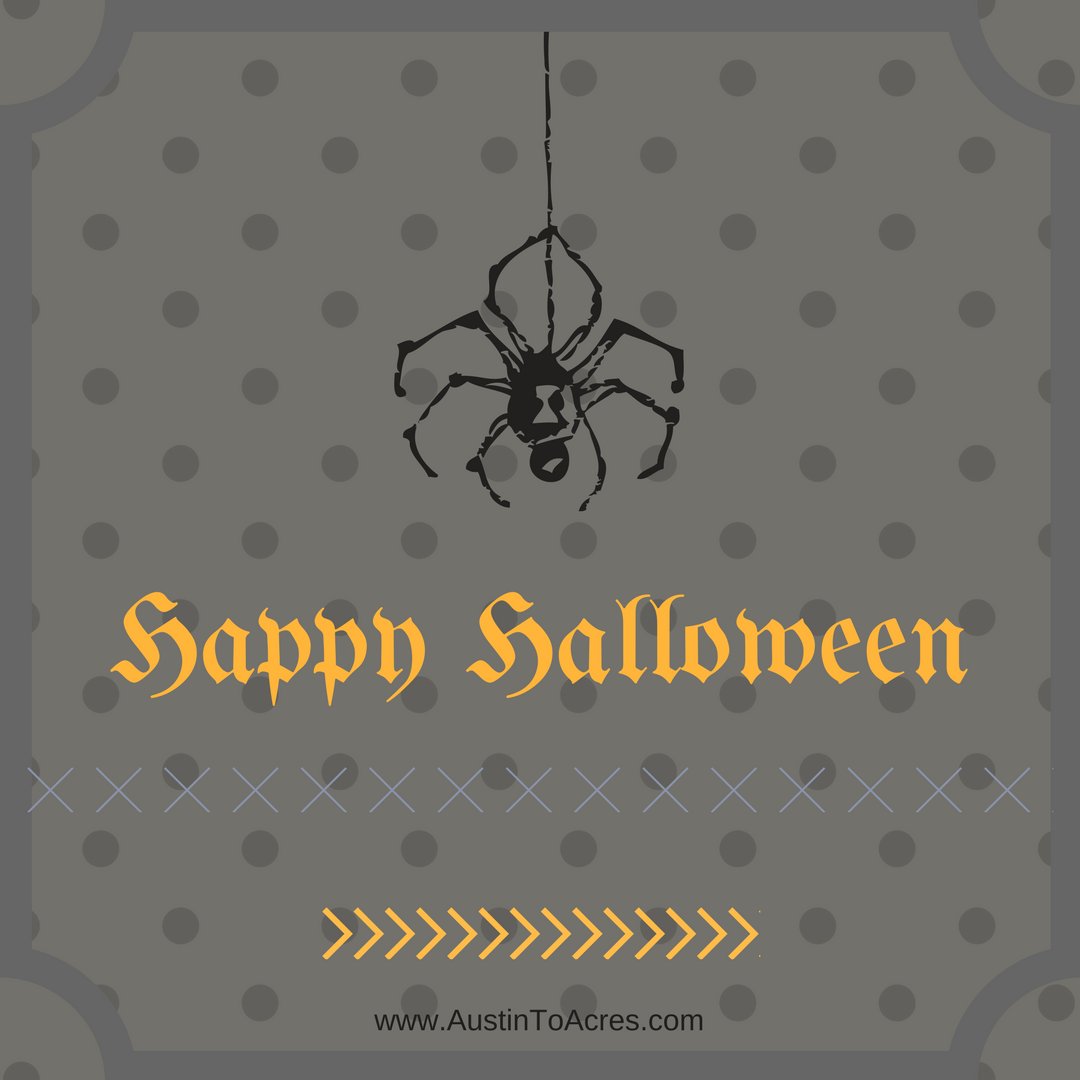 AustinToAcres's tweet photo. We hope you all have a fun and safe #Halloween! https://t.co/M4s8lLWmVW