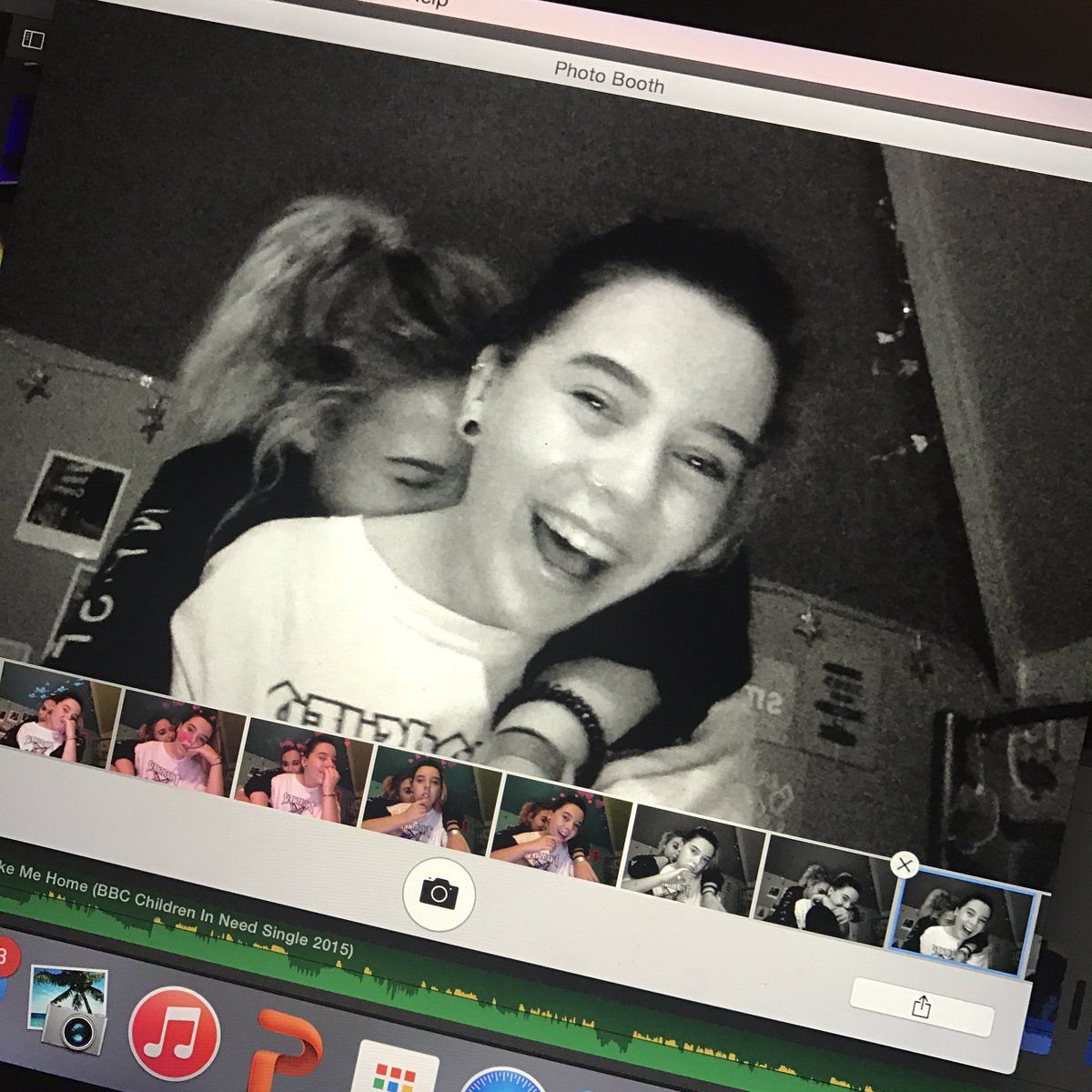 ind1a_h's tweet photo. a year ago today me n eb posted these 2 n joked about being together -  a year later i'm in love w my best friend and couldn't be happier 🌹 https://t.co/yCBHEpINdD