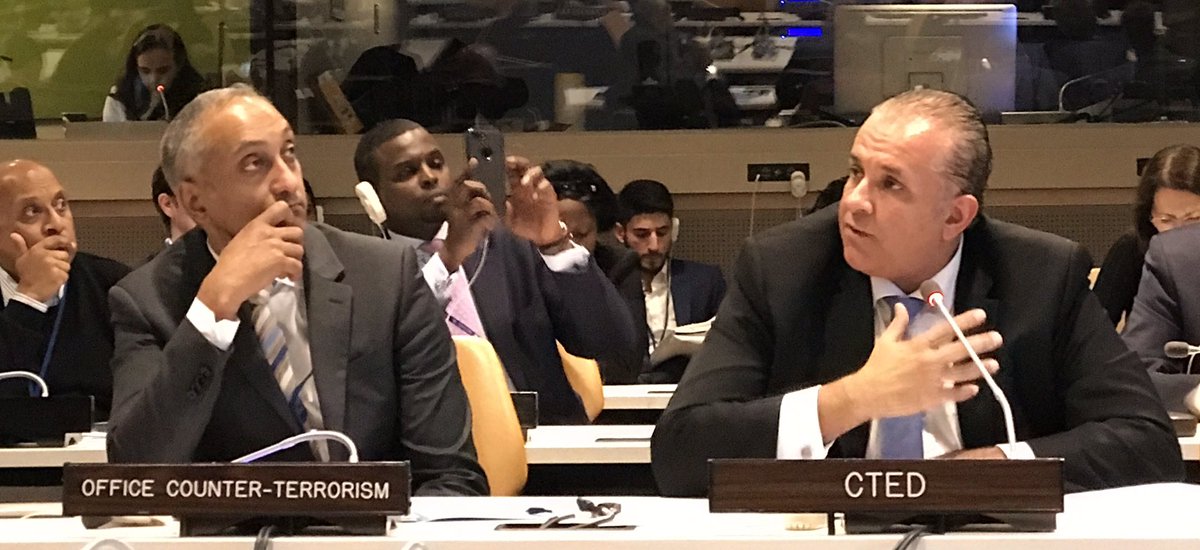 UN_CTED's tweet photo. .@UN_CTED @UN #SecCouncil #CTC open #NARS briefing: #Terrorists need to be successful only once, whereas we need to be successful every day https://t.co/qOoKOLa9ZO