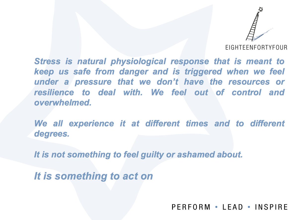 18fortyfour's tweet photo. Tomorrow is #NationalStressAwarenessDay How are you feeling? How's your #resilience? What about your colleagues? Look out for each other. https://t.co/TdobHT2aDp