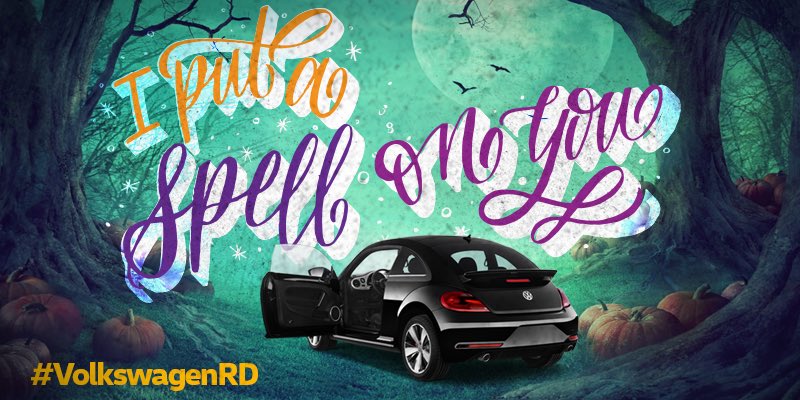 VolkswagenRD's tweet photo. You better stop what you’re doing and let’s drive.🕸🎃❤️ #Halloween #Beetleween #Volkswagen #VW #VWIsCool https://t.co/TDK2fXOWhN