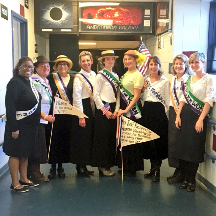 CoastalClio's tweet photo. #Halloween2017 #historyteacher #suffragettes https://t.co/3CZPUuMfdg