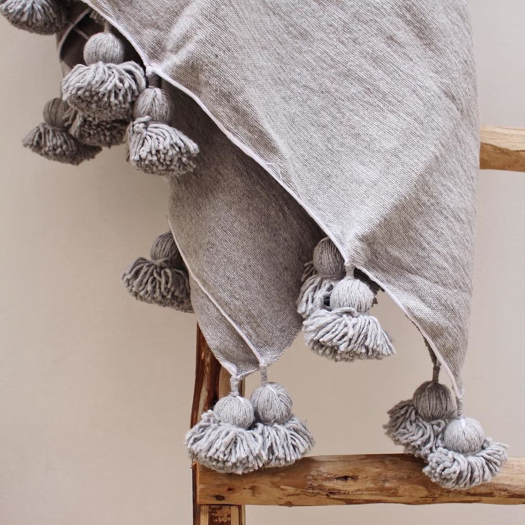 Keen to get all snuggled up in the BOO-tiful Margot Pom Pom Throw in grey to watch scary films tonight...🙈 ift.tt/2z3FB4q