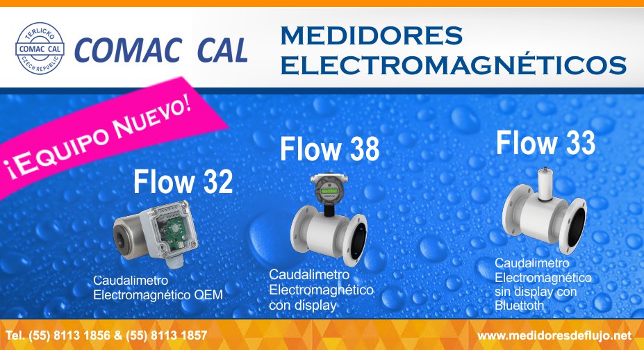 RimeFlow's tweet photo. Conoce los nuevos equipos de medidores electromagnéticos de la marca #Comaccal que #Rime tiene para ti! #Medidoresdeflujo https://t.co/0nlDlL0jlO