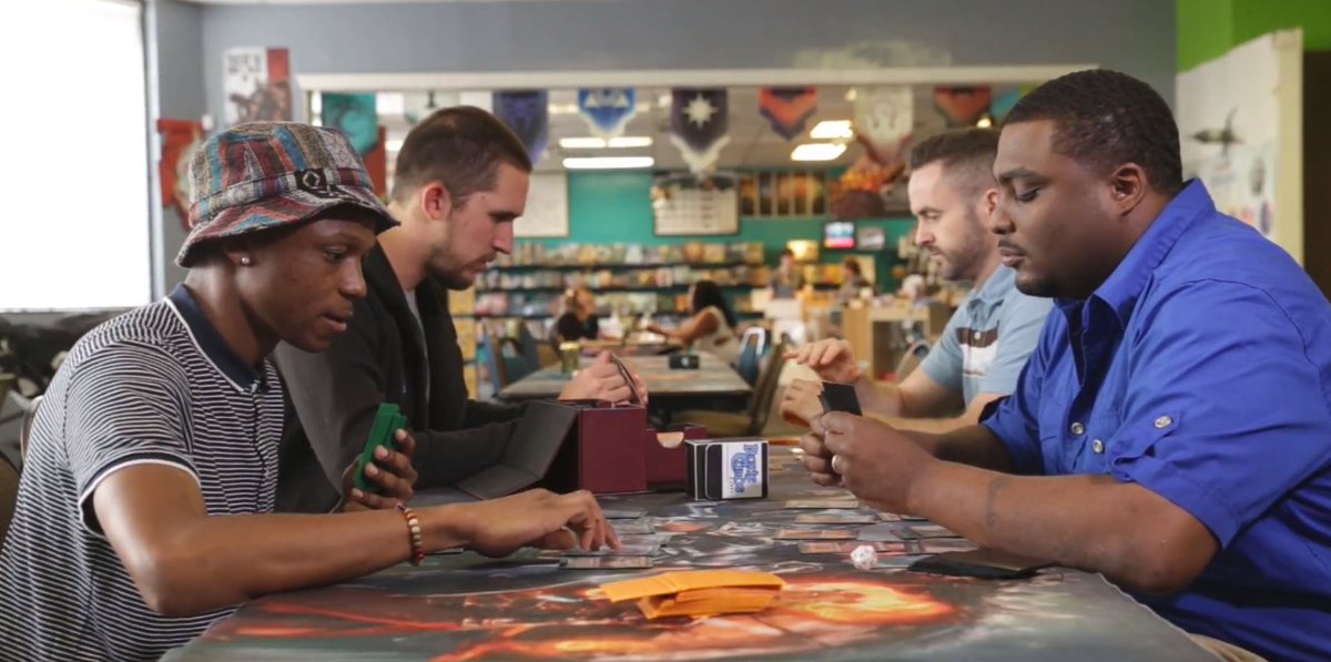roxiecards's tweet photo. GP playtesting continues for our group. Let's hope they don't get burned out! #MTG #playtesting https://t.co/xYRTNxNjy8