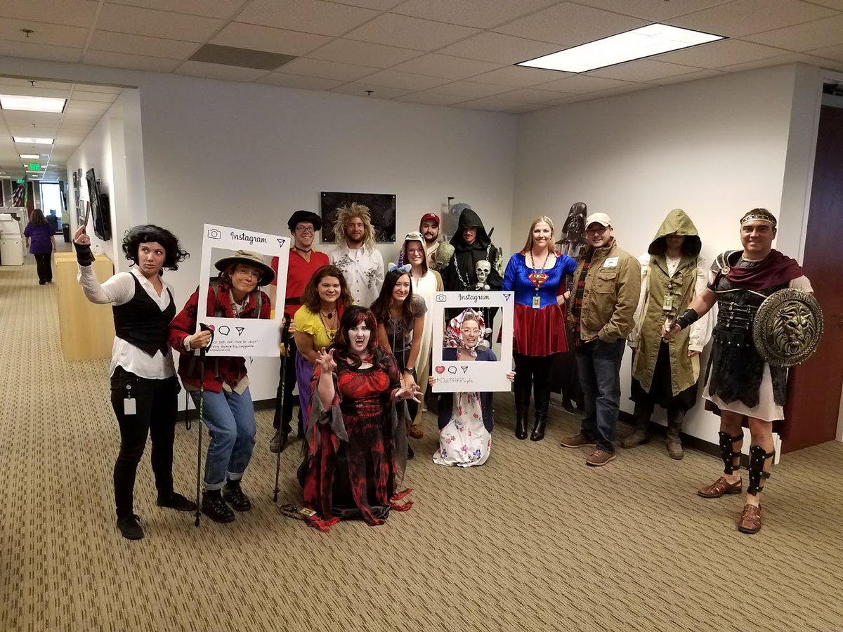 mebevilacqua's tweet photo. Happy Halloween! Workiva employees show Halloween spirit. #WorkivaLife https://t.co/SBjY6v7TeW