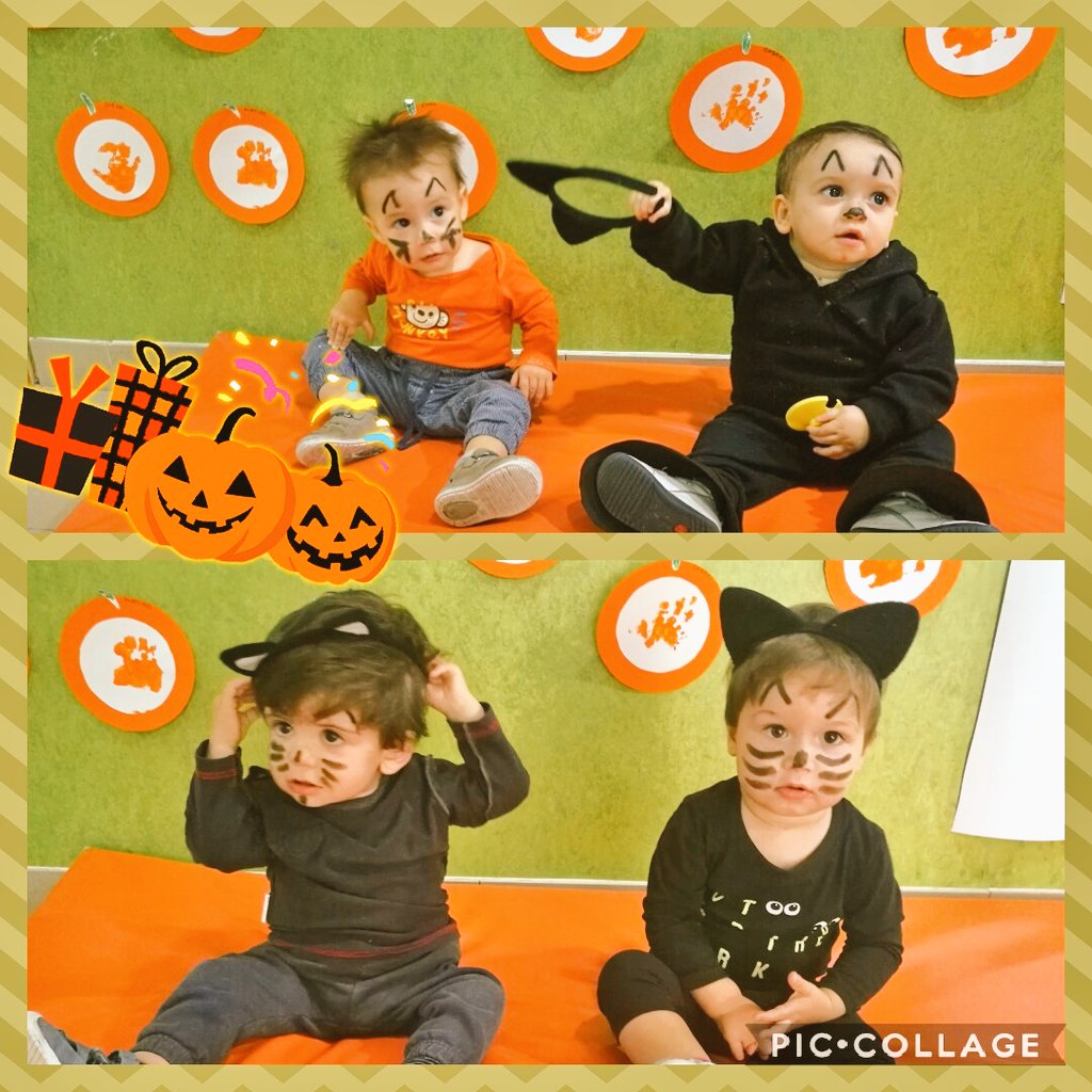 ColegioGaudem's tweet photo. Los más peques del cole también se han divertido hoy celebrando  #HalloweenGaudem ¡Vaya gatitos y gatitas tan adorables😻! https://t.co/wTqTIGNA5A